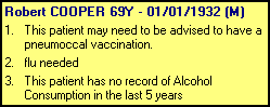 CM PRV CA Reminder
